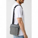 Boston Crossbody Flat Sand Blue  GUESS