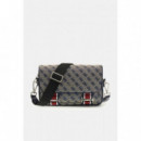 Boston Messenger Sand Blue  GUESS