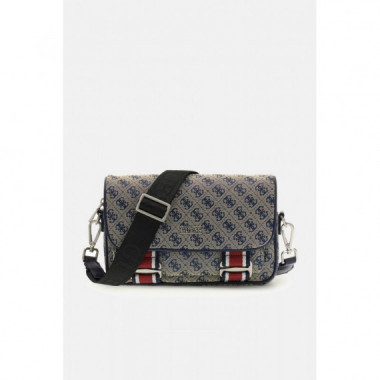Boston Messenger Sand Blue  GUESS