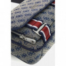 Boston Messenger Sand Blue  GUESS