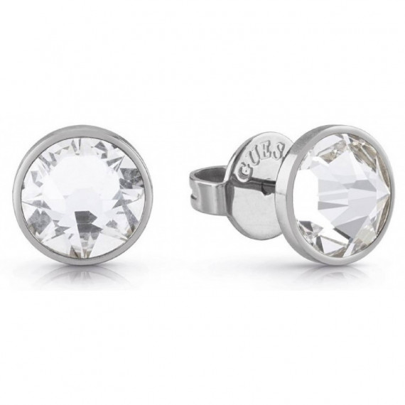 Pendientes Gm Frontiers Plateados  GUESS