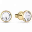 Pendientes Gm Frontiers Dorados  GUESS