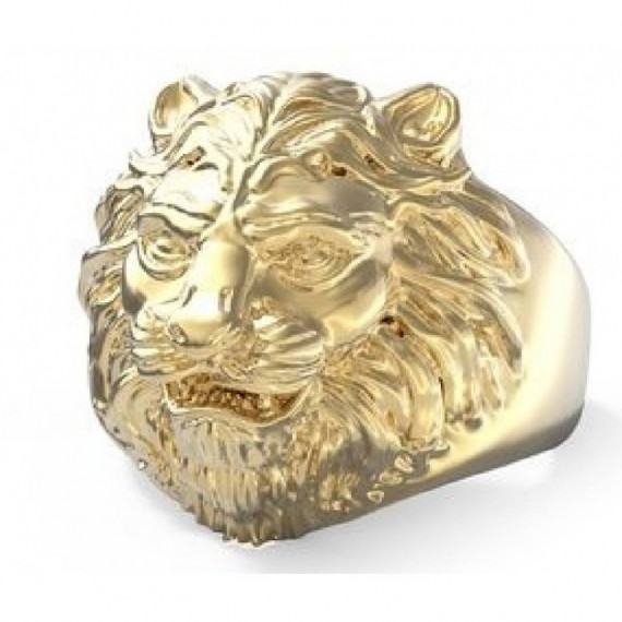 ANILLO GM LION KING DORADO