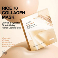 Rice 70 Glow Collagen Mask 4 uds. Mascarilla Facial Iluminadora - Glass Skin