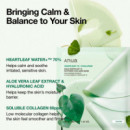 Heartleaf 70 Soothing Collagen Mask - Pack 4
Mascarilla Facial Calmante - Reafirmante