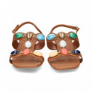 Bebe Piedras Multi San.piel Cuero  LODI