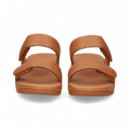 Pala 2 Tiras Velcros Cuero  FITFLOP