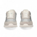 DEPORTIVO ANTE+NYLON PLATA