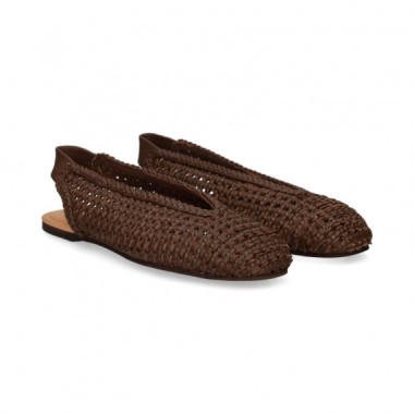 Abrierto Talon Croche Marron  INUOVO