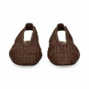 Abrierto Talon Croche Marron  INUOVO