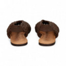 Abrierto Talon Croche Marron  INUOVO