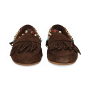 Mocasin Flecos ante Cuero  INUOVO