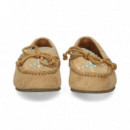 Mocasin Cuentas ante Beige  DE SIENA