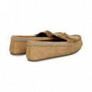Mocasin Cuentas ante Beige  DE SIENA