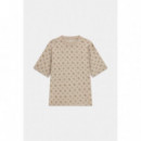 Camiseta Ovidio con estampado logo 4G Peony de Guess