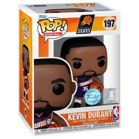 FUNKO Pop Kevin Durant Suns Nba Exclusivo 197