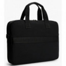 TOMMY HILFIGER - TH REPREVE COMPUTER BAG - BDS - F|AM0AM14445/BDS