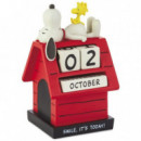 Calendario perpetuo 3D Snoopy & Emilio 13 cm