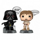 Funko POP 2 figuras Darth Vader & Luke Skywalker Star Wars