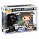 Funko POP 2 figuras Darth Vader & Luke Skywalker Star Wars