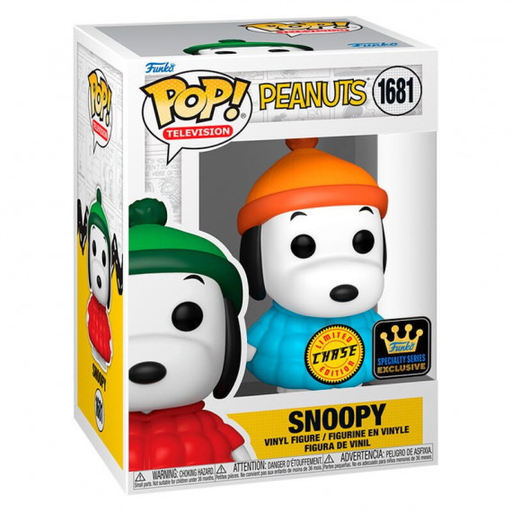 Funko POP Snoopy con Abrigo Peanuts Chase 1681