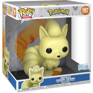 Funko POP Jumbo Ninetales Exclusivo Pok&eacute;mon 1091