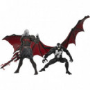 Blister 2 Figuras Marvel Knull y Venom King In Black Marvel Legends 15CM  HASBRO