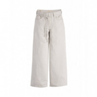 Vaqueros Mujer Pantalón LEVI'S® XL Straight Crystal Gray Linen - Gris