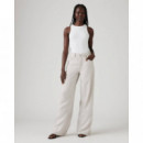 Vaqueros Mujer Pantalón LEVI'S® XL Straight Crystal Gray Linen - Gris