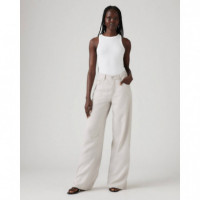Vaqueros Mujer Pantalón LEVI'S® XL Straight Crystal Gray Linen - Gris