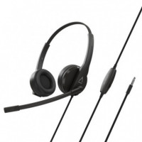 Auriculares + Microfono CREATIVE Headset HS-230 Usb/jack Black