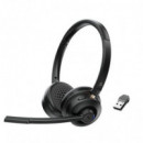 Auriculares + Microfono CREATIVE Headset Chat Wireless USB Black