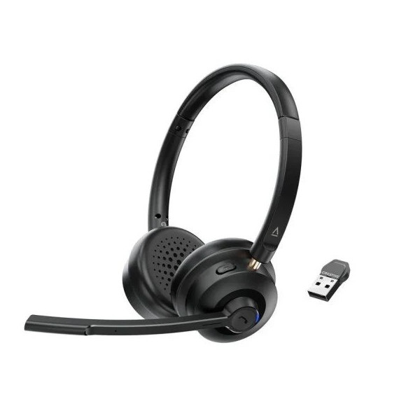 Auriculares + Microfono CREATIVE Headset Chat Wireless USB Black