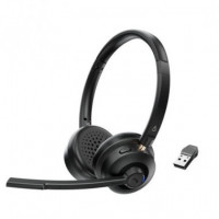 Auriculares + Microfono CREATIVE Headset Chat Wireless USB Black