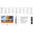 Televisor PHILIPS 43" Qled 4K Uhd USB Smart TV Wifi BLUETOOTH