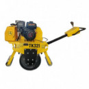 Rodillo Compactador de Gasolina 6.5 Hp TAKUMA R300