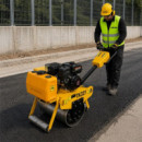 Rodillo Compactador de Gasolina 6.5 Hp TAKUMA R300