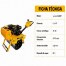 Rodillo Compactador de Gasolina 6.5 Hp TAKUMA R300