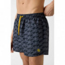 Bañador con Wavy Logo Impreso de GUESS