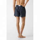 Bañador con Wavy Logo Impreso de GUESS