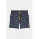 Bañador con Wavy Logo Impreso de GUESS