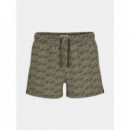 Bañador con Wavy Logo Impreso de GUESS