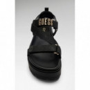 Sandalias con Plataforma Fetta Logo de GUESS