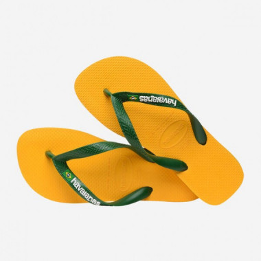 Chanclas Brasil Logo de Havaianas