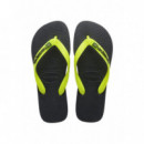 Chanclas Brasil Logo de Havaianas