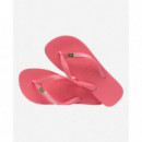 Chanclas Brasil Logo de Havaianas