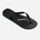 Chanclas Brasil Logo de Havaianas