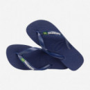 Chanclas Brasil Logo de Havaianas