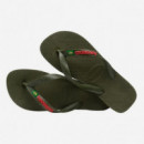 Chanclas Brasil Logo de Havaianas