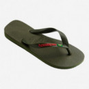 Chanclas Brasil Logo de Havaianas